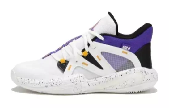 Баскетбольная обувь для детей Decathlon, белый/фиолетовый