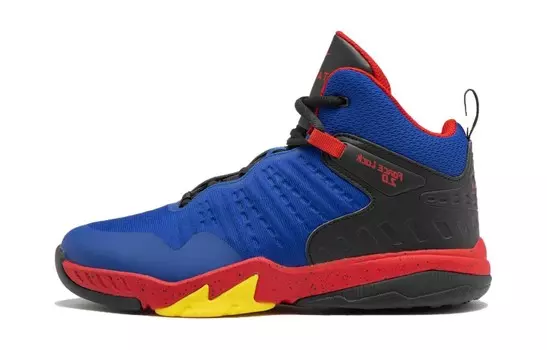 Баскетбольная обувь для детей Decathlon, цвет Blue Black Red