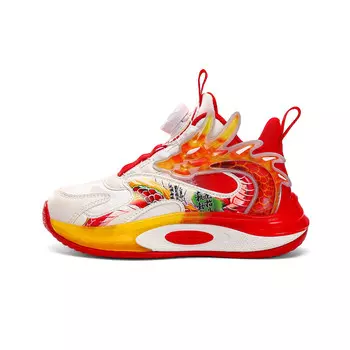 Баскетбольная обувь для детей Firs Kids, цвет 669 White/Red