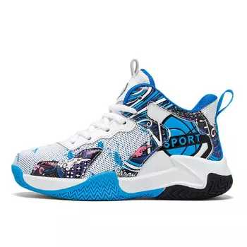 Баскетбольная обувь для детей Wooden Rabbit, черный/красный