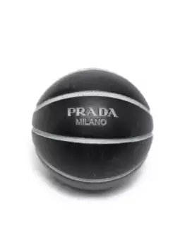 Баскетбольная сережка Prada, черный