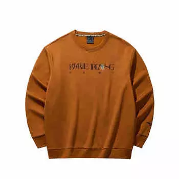 Баскетбольная толстовка Anta Basketball Collection, унисекс, роскошный коричневый цвет