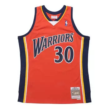 Баскетбольное джерси M&N G2 2nd Gen Swingman Retro Jersey Warriors 0910 #30 Stephen Curry, красный