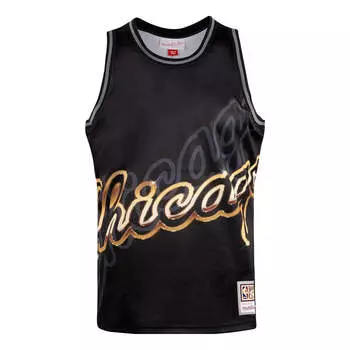 Баскетбольное джерси Mitchell & Ness NBA Big Face 4.0 Fashion Tank Chicago Bulls