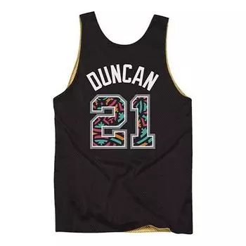 Баскетбольное джерси Mitchell & Ness NBA Reversible Mesh Tank Spurs 03 Tim Duncan