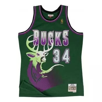 Баскетбольное джерси Mitchell & Ness NBA Swingman Jersey 'Milwaukee Bucks - Ray Allen 1996-97'