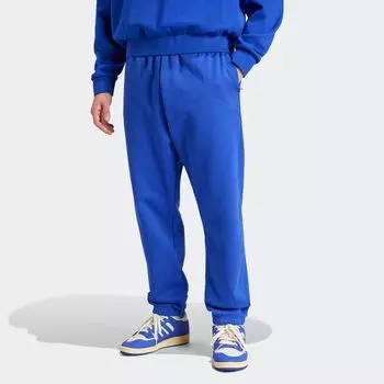 Баскетбольные флисовые тренировочные брюки adidas Originals, цвет lucid blue