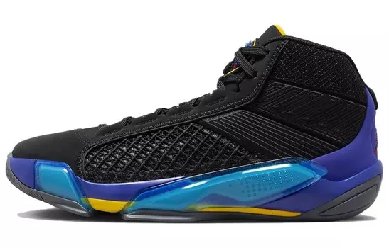 Баскетбольные кроссовки 38 PF Aqua Black Sole Jordan