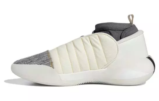 Баскетбольные кроссовки Adidas Harden Vol.7 унисекс, белый/серый