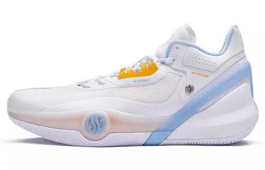 Баскетбольные кроссовки AG3 мужские, среднего размера, 361 градус, белые/спокойно-голубые 361°
