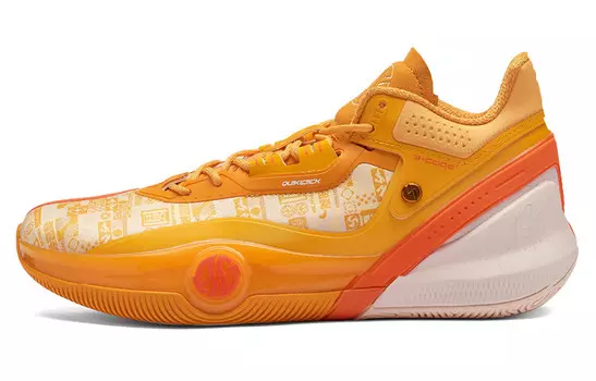 Баскетбольные кроссовки AG3 мужские, среднего размера, винтажные желтые/желтые цвета урожая 361°