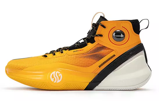 Баскетбольные кроссовки AG3 Pro Basketball Shoes Men High-Top Vintage Yellow/Harvest Yellow 361°
