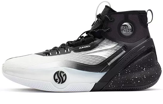 Баскетбольные кроссовки AG3 Pro Basketball Shoes Men High-Top White/Obsidian Black 361°