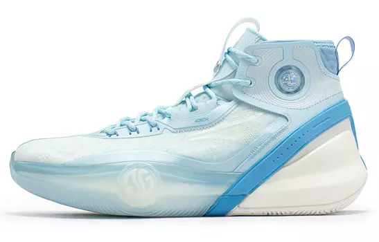 Баскетбольные кроссовки AG3 Pro мужские высокие Glacier Blue Feathers White 361°