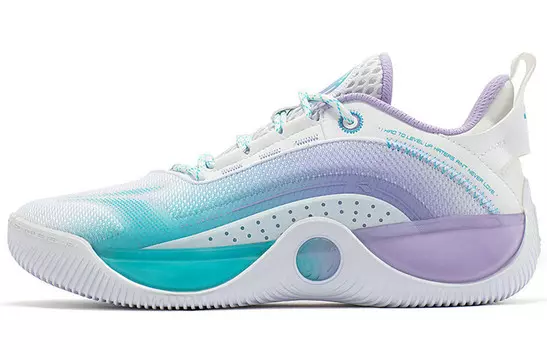 Баскетбольные кроссовки AG 1 Basketball Shoes Men Low-Top White/Blue 361°