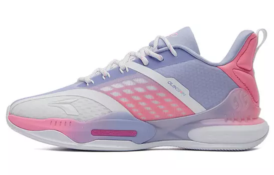 Баскетбольные кроссовки AG 2 мужские низкие розовые/фиолетовые 361°