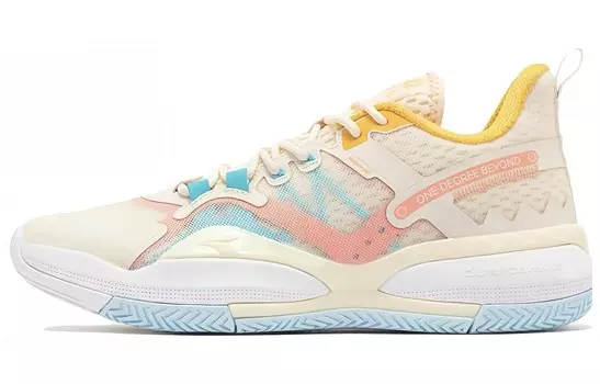 Баскетбольные кроссовки AG 2 мужские с низким верхом желтые/белые 361°