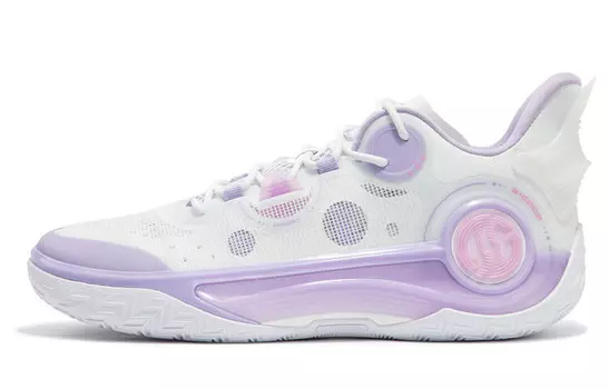 Баскетбольные кроссовки AG 4 SOAR мужские низкие 361 Degree белые/цифровые лавандовые 361°