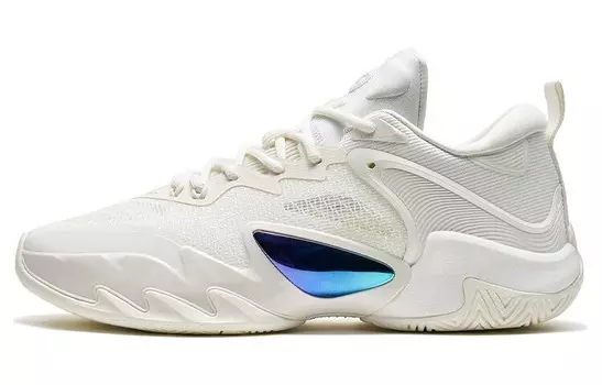 Баскетбольные кроссовки Against The Sky Generation для мужчин с низким верхом белого/синего цвета Xtep