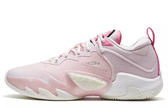 Баскетбольные кроссовки Against The Sky Generation для мужчин с низким верхом, нежно-розовые/бегониево-розовые Xtep