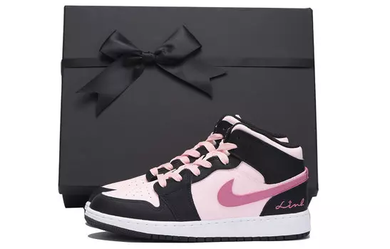 Баскетбольные кроссовки Air 1 для детей, начальная школа Jordan, цвет Bright Pink