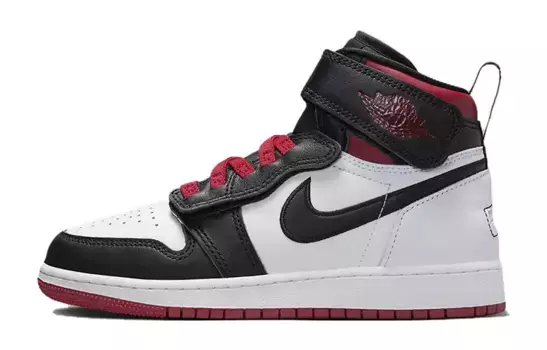 Баскетбольные кроссовки Air 1 Kids женские Jordan, черный/красный