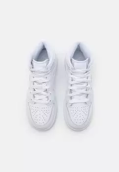 Баскетбольные кроссовки Air 1 Mid Unisex Jordan, белые