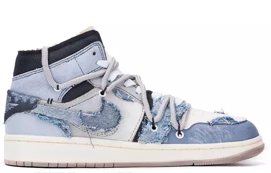 Баскетбольные кроссовки Air 1 Vintage для мужчин, среднего размера, синий Jordan