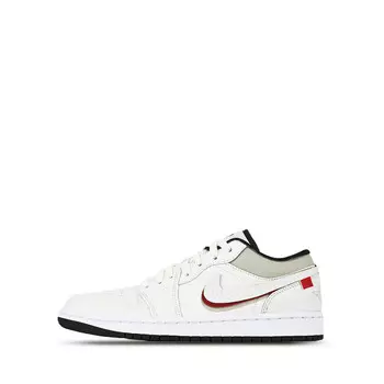 Баскетбольные кроссовки Air 1 Vintage Men Low-Touch Red Jordan, бежевый