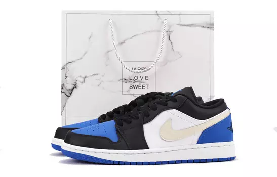 Баскетбольные кроссовки Air 1 Vintage Men Low-Top White Jordan