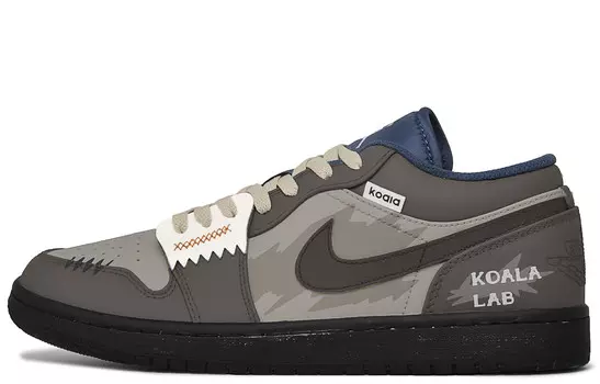 Баскетбольные кроссовки Air 1 Vintage Men Low-Top Brown Jordan
