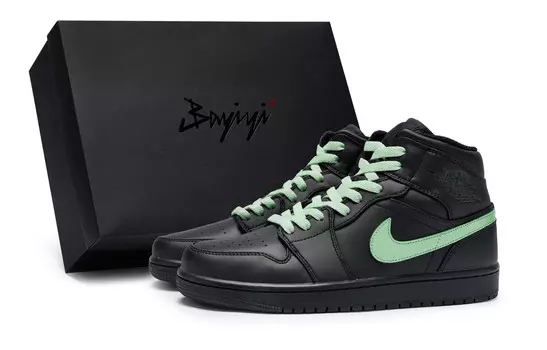 Баскетбольные кроссовки Air 1 Vintage Men Mid-Top Green Jordan