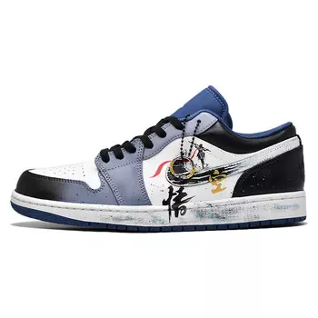 Баскетбольные кроссовки Air 1 Vintage Men Low-Touch Blue/Black Jordan