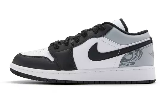 Баскетбольные кроссовки Air 1 Vintage Men Low-Top Black/Grey/White Jordan