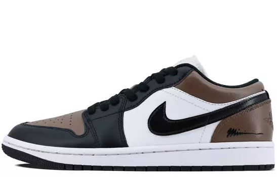 Баскетбольные кроссовки Air 1 Vintage Men Low-Top Black/Brown Jordan