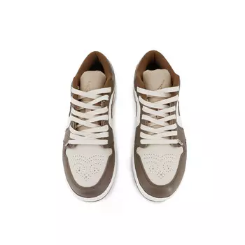 Баскетбольные кроссовки Air 1 Vintage Men Low-Top бежевый/коричневый Jordan