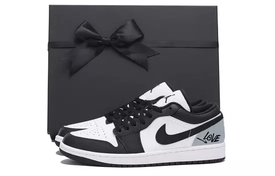 Баскетбольные кроссовки Air 1 Vintage Men Low-Touch Black Grey Jordan