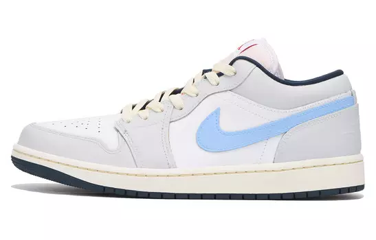 Баскетбольные кроссовки Air 1 Vintage Men Low-Top White/Blue Jordan