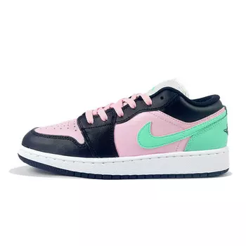 Баскетбольные кроссовки Air 1 Vintage Men Low-Top Green/Pink/Black Jordan