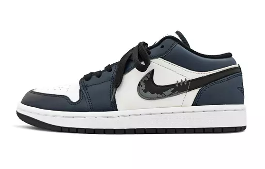 Баскетбольные кроссовки Air 1 Vintage Men Low-Top Navy Blue/Grey Jordan
