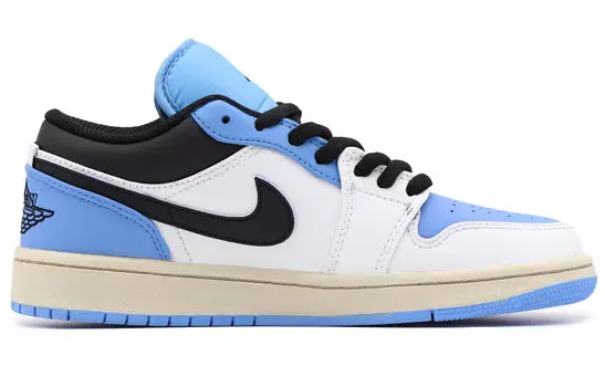 Баскетбольные кроссовки Air 1 Vintage Men Low-Top Black/Blue Jordan