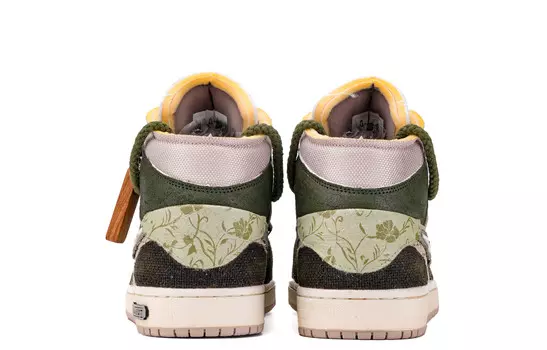Баскетбольные кроссовки Air 1 Vintage Men Mid-Top Green/White Jordan