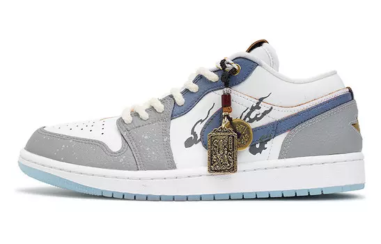 Баскетбольные кроссовки Air 1 Vintage Men Low-Top White Jordan