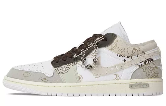 Баскетбольные кроссовки Air 1 Vintage Men Low-Top Grey/Brown Jordan