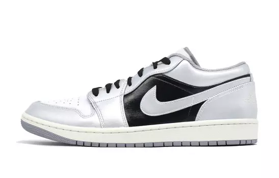 Баскетбольные кроссовки Air 1 Vintage Men Low-Top Серый/Белый/Черный Jordan
