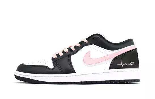 Баскетбольные кроссовки Air 1 Vintage Men Low-Top White/Pink Jordan