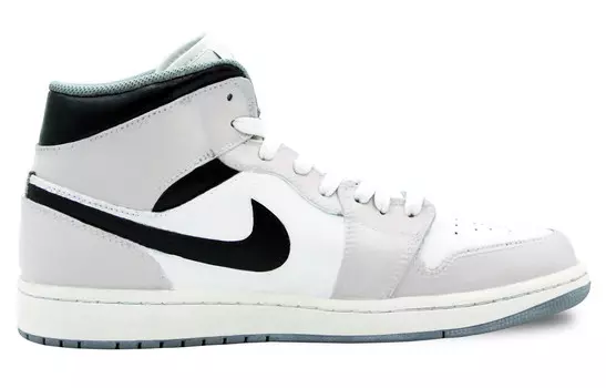 Баскетбольные кроссовки Air 1 Vintage Men High-top Серые/Белые Jordan