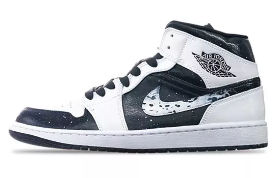 Баскетбольные кроссовки Air 1 Vintage Men Mid-top White Jordan