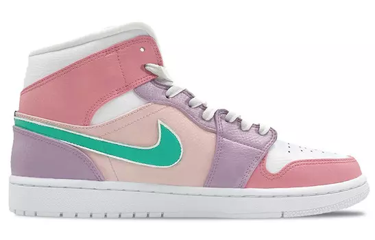 Баскетбольные кроссовки Air 1 Vintage Men Mid-top Mauve Jordan