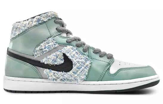 Баскетбольные кроссовки Air 1 Vintage Men Mid Top White/Black Jordan